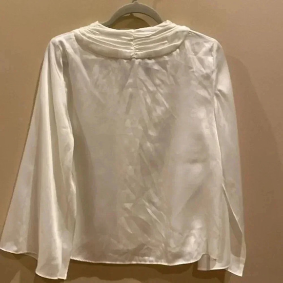 ZARA GATHERED SATIN EFFECT top - Picture 10 of 11